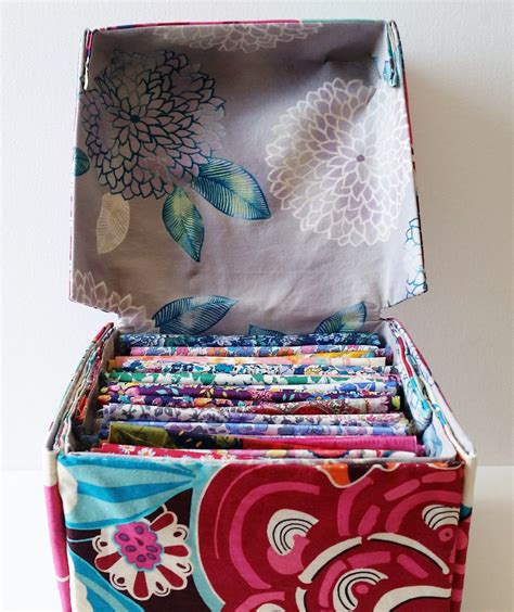 how to line a metal box with fabric|diy fabric covered boxes.